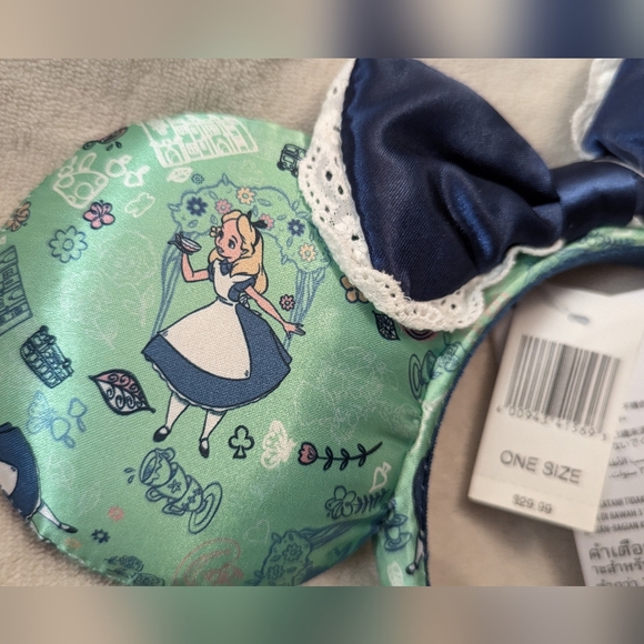 Disney parks Alice in Wonderland Mickey ears new with tags - Picture 3 of 5